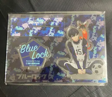 블루 록 블랙 고양이 디자인 이사기 요이치 아크릴 스탠드