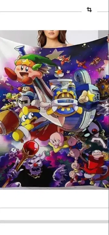 [ 미개봉 새상품 ] 별의 커비 담요 150 x 200cm