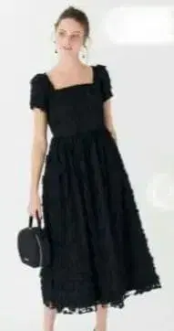 [트루 바이 마리코 오이카와] Pavlovna 플라워 레이스 원피스