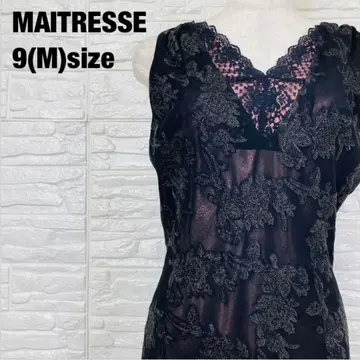MAITRESSE 메틀리제 슬리브리스 원피스 1070