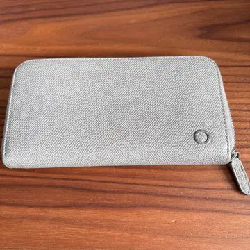 불가리 그레이 장지갑