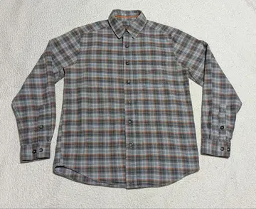 ROYAL ROBBINS 체크 무늬 구제 의류 긴팔 셔츠