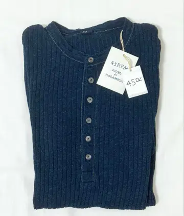 45R 45rpm 인디고 티셔츠