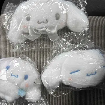 시나모롤 꿈의 집 가챠가챠 봉제 인형 볼체인 3개 세트