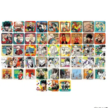 나의 히어로 아카데미아 아트 코스터 RIVALS 전종 컴플리트 세트
