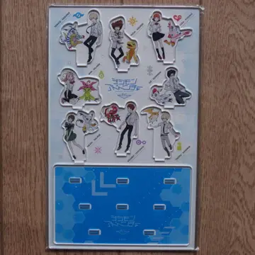 마지막 1장 미개봉 새상품 디지몬 어드벤처 tri. 아크릴 디오라마 세트