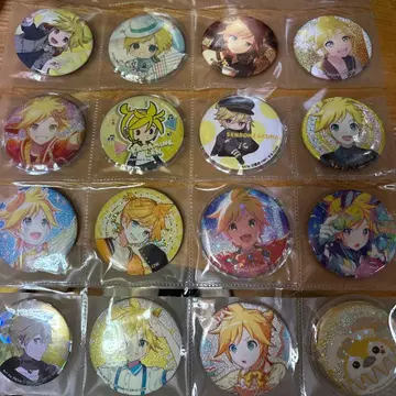 카가미네 렌 캔뱃지 세트