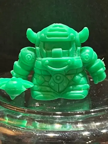 기사 건캐논 그린 컬러 가챠 라크로아의 용사 이야기