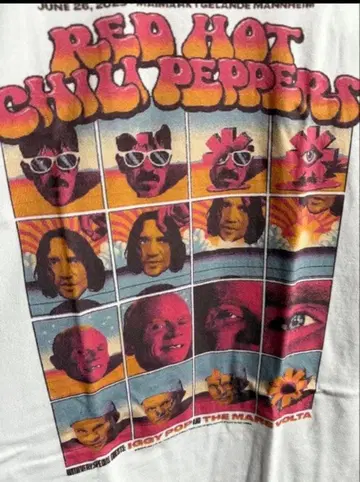 Red Hot Chili Peppers 티셔츠 XL 렛치리 티셔츠