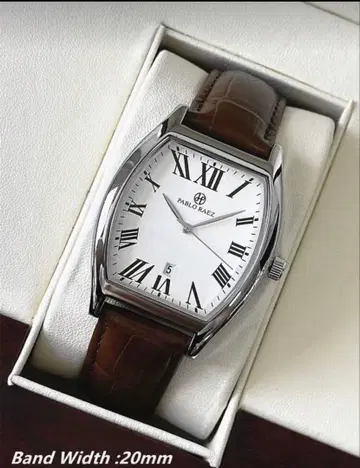 PABLO RAEZ 손목시계 쿼츠 화이트 다이얼