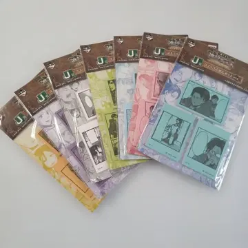 제일복권 진격의 거인 코믹 메모지 세트 전 7종 묶음