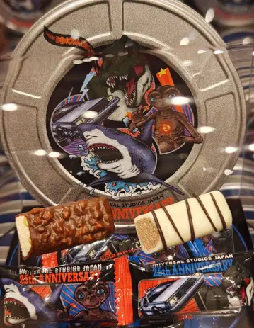 USJ 25주년 무비 캐릭터 초콜릿 커버 쿠키