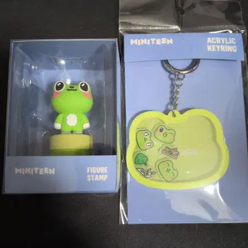 MINITEEN THE8 피규어 스탬프 & 키링 세트