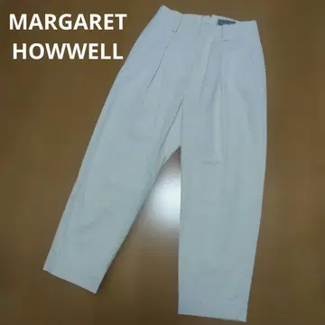 마가렛호웰 새상품급 오가닉 코튼 트윌 팬츠