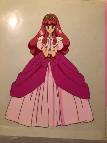 [당시 제품] 마법의 프린세스 민키모모 애니메이션 셀화 판권 셀 프린세스