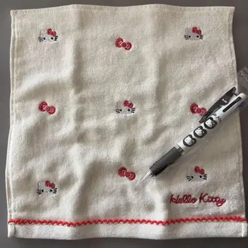 산리오 헬로키티 손수건 타월 볼펜