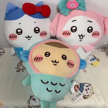 치이카와 x 산리오 캐릭터즈 BIG 봉제 인형