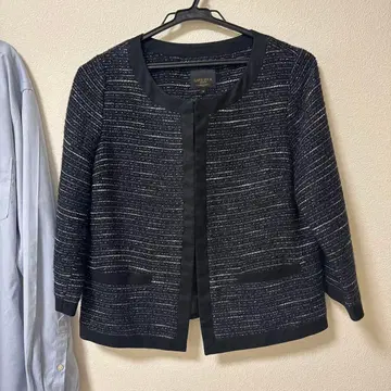 빔즈 노카라 자켓 38 블랙 beams 포멀