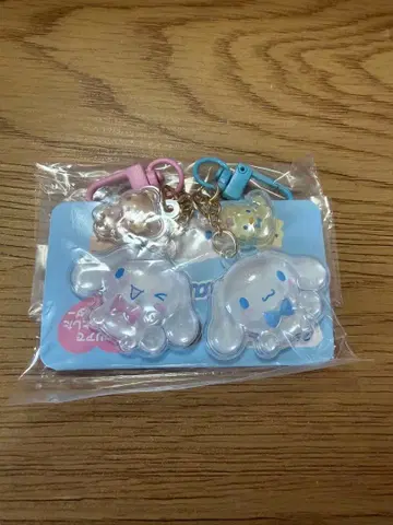 시나모롤 산리오 통통 키링 2개 세트 커플 니코니코