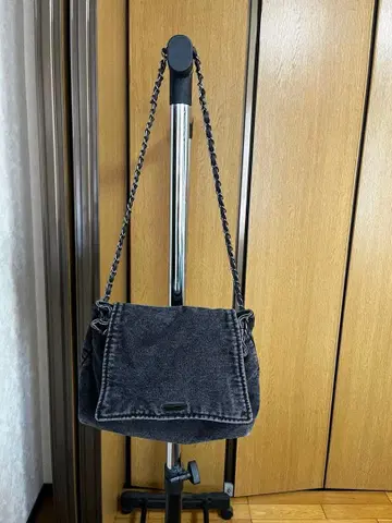 숄더백 핸드백 데님 체인