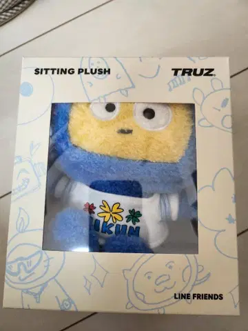 LINE FRIENDS TRUZ 봉제 인형 아사히