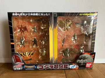 미개봉 BANDAI 탄생 50주년 기념 고질라 초도감 전 16종 세트