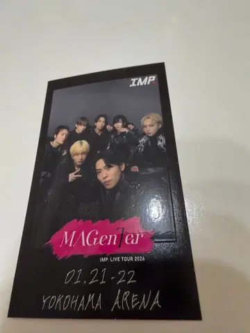 IMP. MAGenter 회장 한정판 셀피 카드 가나가와 카게야마 타쿠야