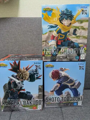 나의 히어로 아카데미아 피규어 3체 세트