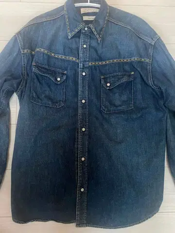 레미 레리프 데님 셔츠 레어템