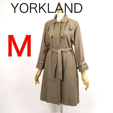 H6265 요크랜드 코튼 밀리터리 트렌치코트