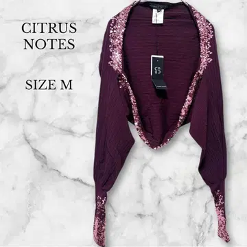 새상품 시트러스노츠 볼레로 가디건 정가 2.9만 엘레강트 화려함