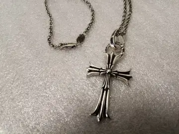 S925 더블 크로스 목걸이