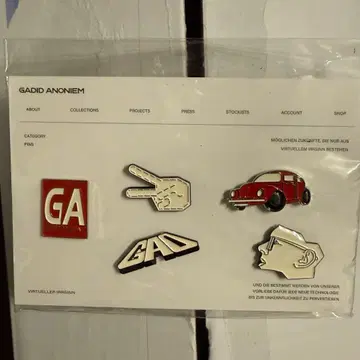 Gadid anoniem 핑 배치 미사용 새상품