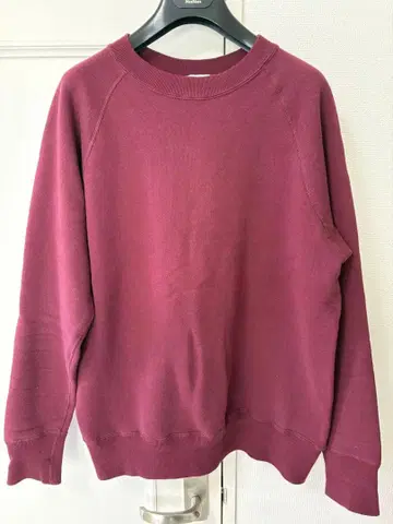 Warehouse 맨투맨 409 버건디 42