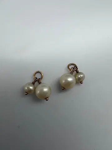 아가트 agete 귀걸이 참 담수 진주