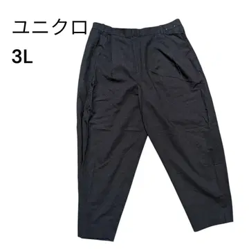 [새상품급] 유니클로 3L 블랙 이지 팬츠 남성용 빅사이즈 넉넉한
