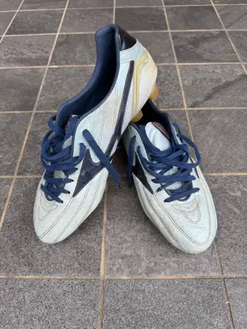 [레어] Mizuno 축구화 스파이크 화이트/네이비