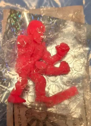 스트리트 파이터 ZERO의 단 지우개 (글씨는 지울 수 없습니다) 핑크색