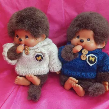 몬치치 스웨터 포함 봉제 인형 2체 세트