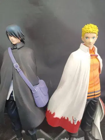 NARUTO 시노비 릴레이션즈 피규어 2체 세트 아크릴 받침대 포함