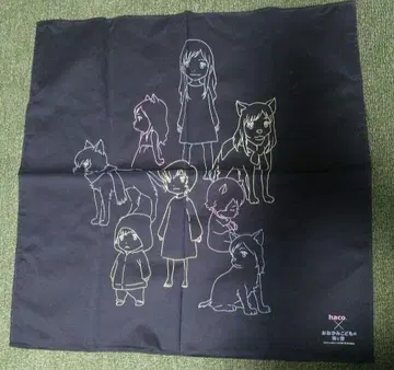 haco. 늑대아이 한여름의 비와 눈 손수건