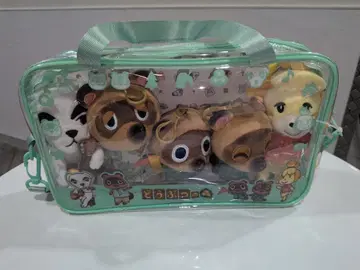 동물의 숲 봉제 인형 세트 케이스 포함