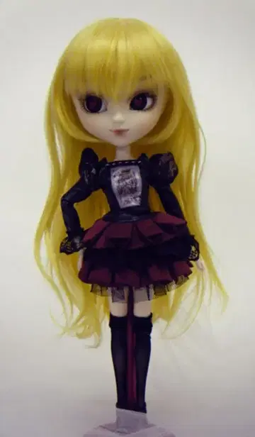 내열 인형 가발 [히메카즈라] 에어리 웨이브 레몬 LL