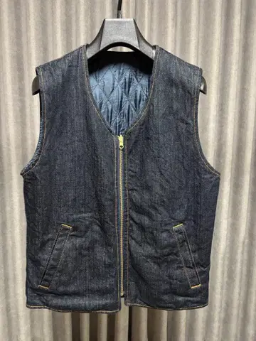 코지마 진스 에어로 젤 리버서블 베스트 INDIGO