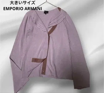 빅 사이즈 EMPORIO ARMANI 엠포리오 아르마니 가디건 42