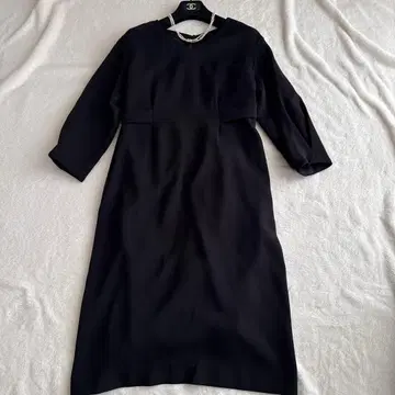 빔즈 블랙 I라인 원피스 세레모니