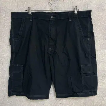 디키즈 카고 팬츠 하프 팬츠 블랙 워크 빅사이즈 W42