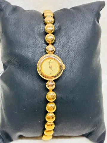 T7) 레어 모델 SEIKO 볼 체인 브레이슬릿 워치 1E20-0070