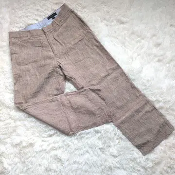 구제 의류 레어 90s Banana Republic 슬랙스 린넨 100%