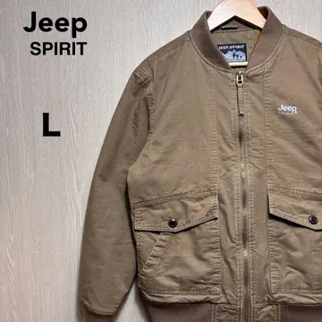 Jeep SPIRIT MA-1 자켓 L 황토색